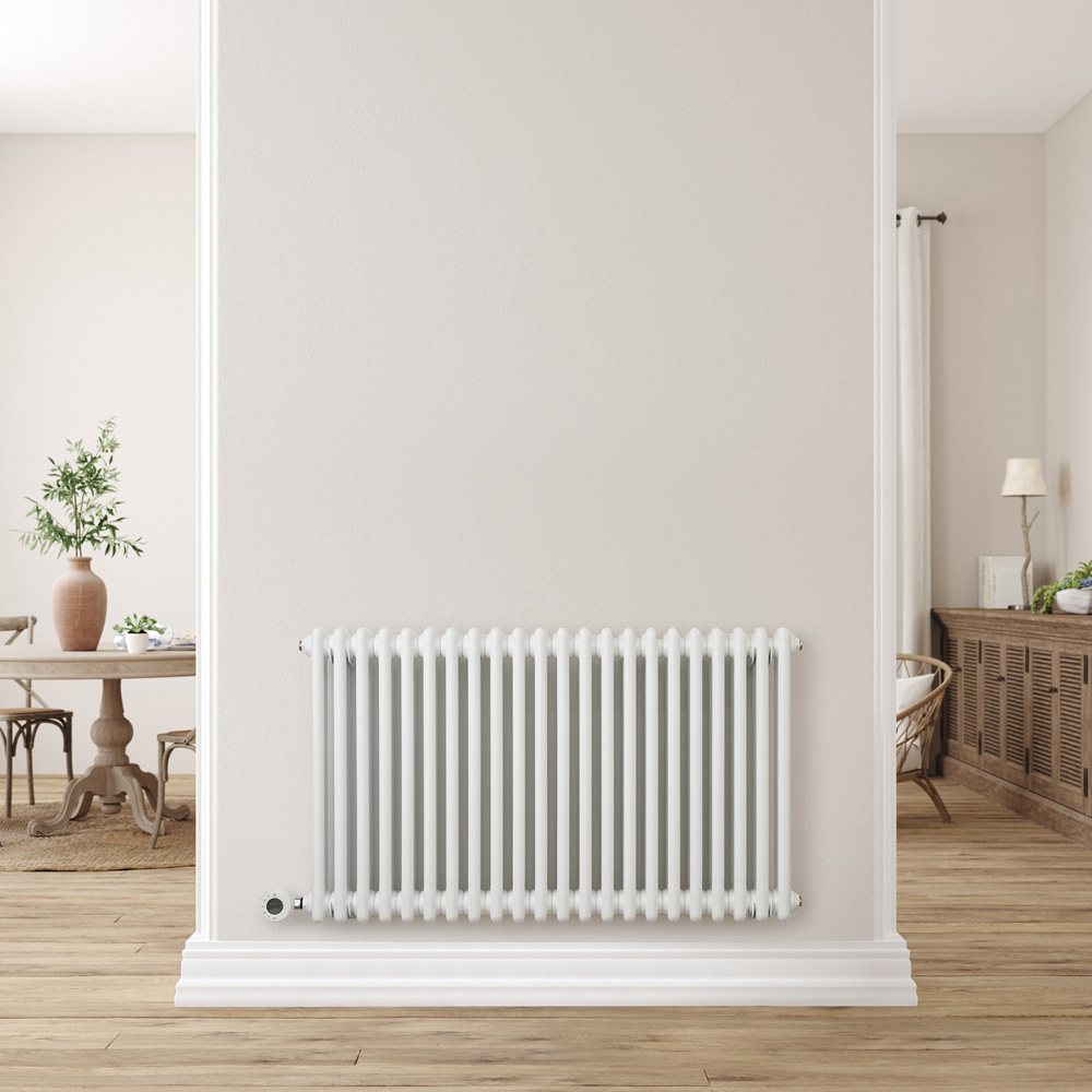 Eden Teppra 4095 BTU White Electric Column Radiator 1200W 600 x 1010mm Image 8