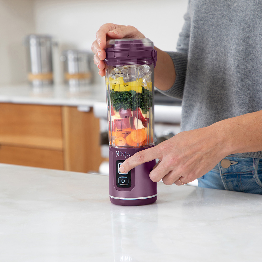Ninja Blast BC151UKPR Passionfruit 530ml Cordless Portable Blender Image 5