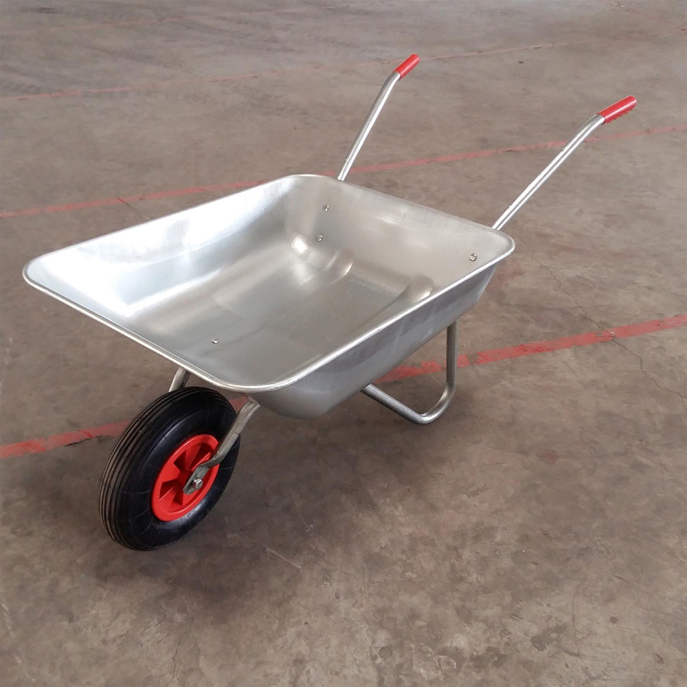 Gr8 Garden Heavy Duty Galvanised Wheelbarrow 65L Image 4