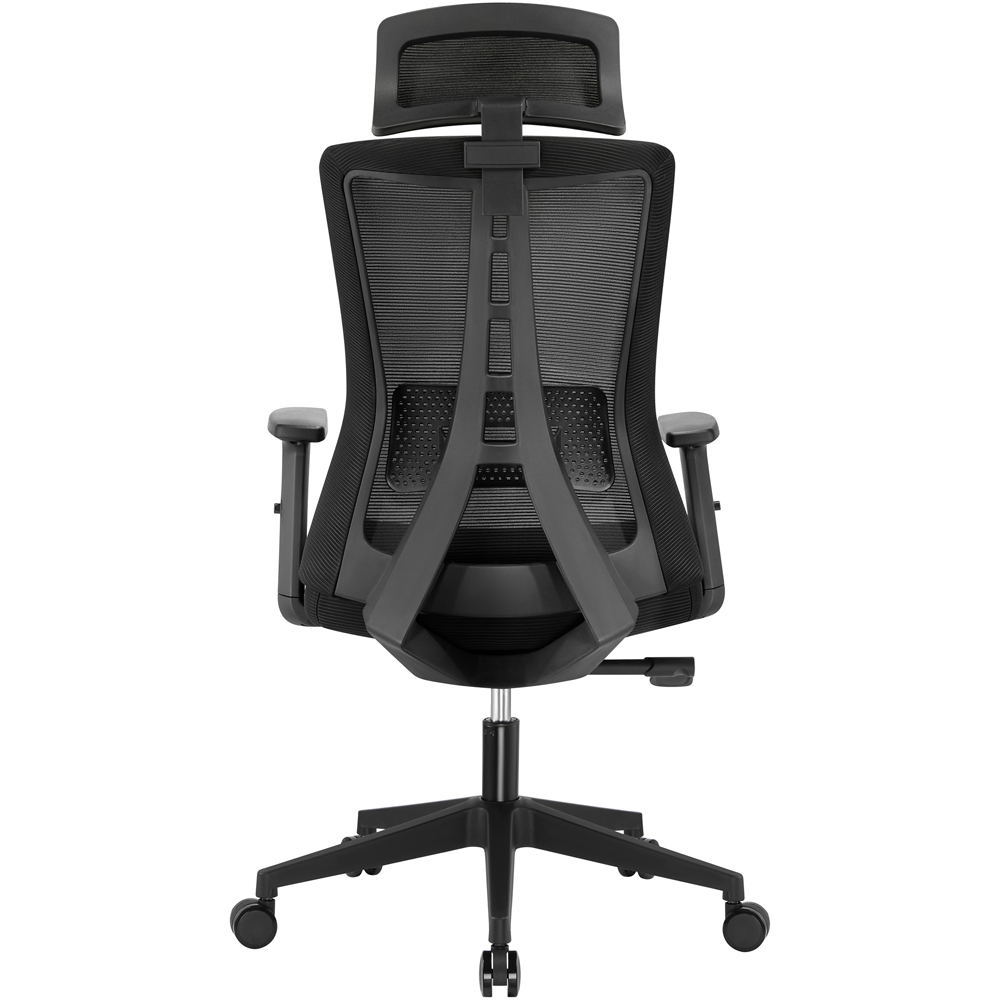 TTAP Oxford Plus Black Mesh Swivel Office Chair Image 6