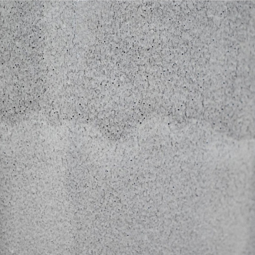 Ivyline Anzio Grey Stone Effect Planter with Wooden Stand 24cm Image 3