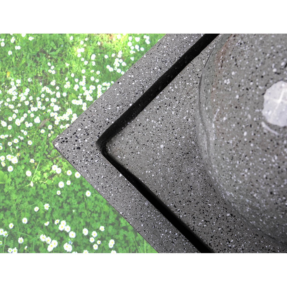 MDA Designs Osiris Outdoor Garden Water Feature with LED Lighting Image 5