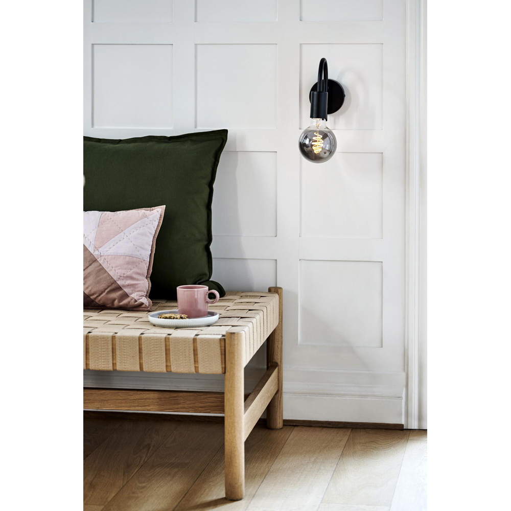Nordlux Paco E27 Black Wall Light Image 2