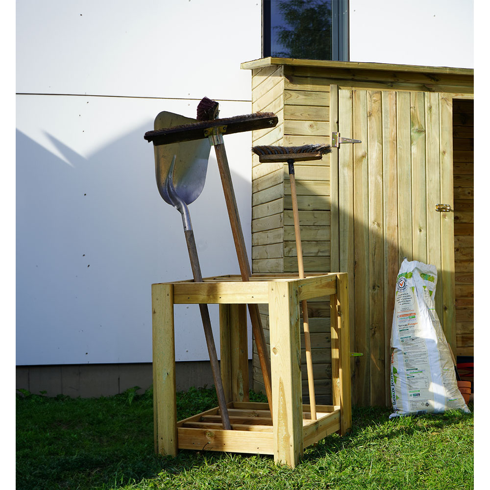 Cerland Rena Wooden Tool Storage Rack Image 2