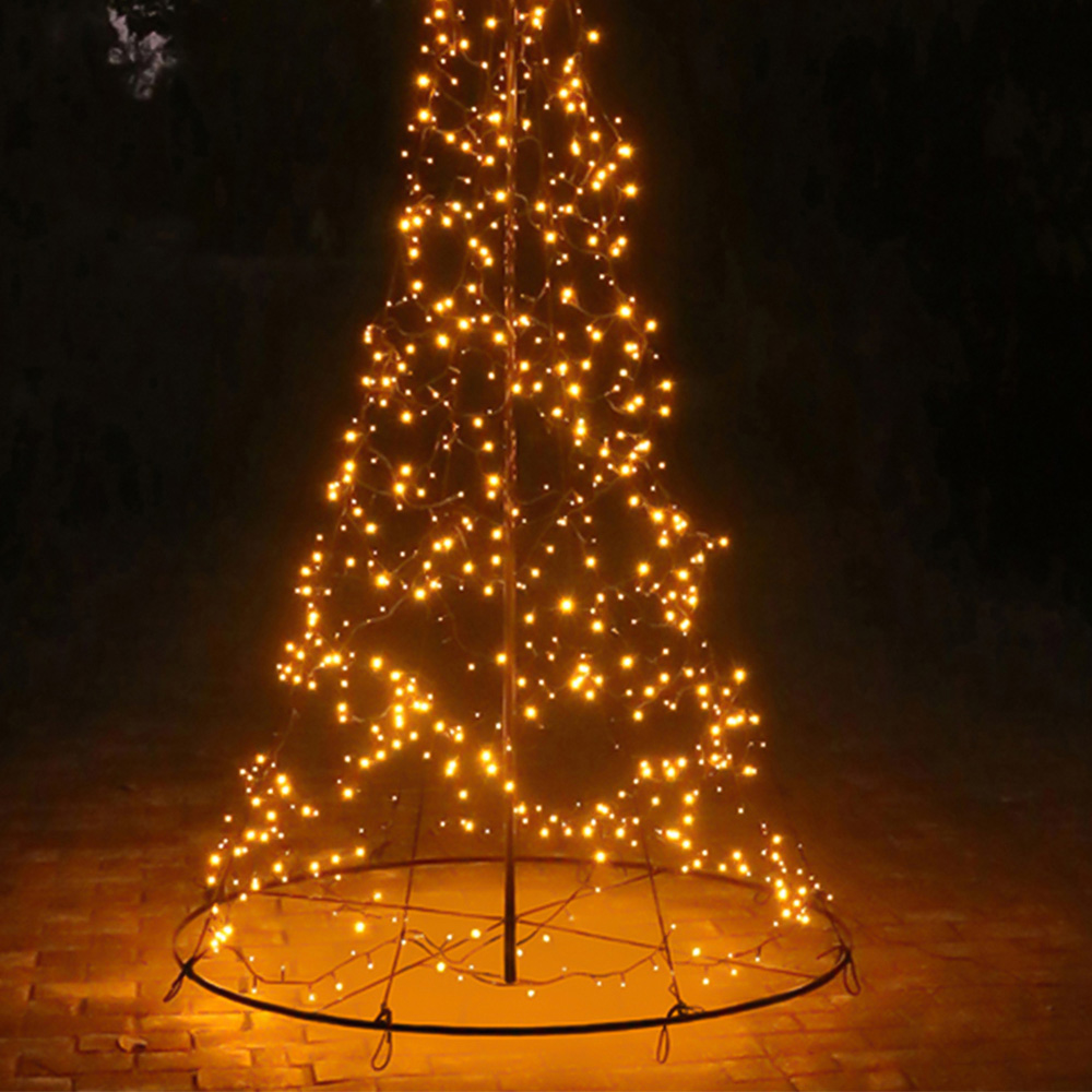 Xmas Haus 1080 Copper Gold LED Gold Tree 11.8ft Image 2