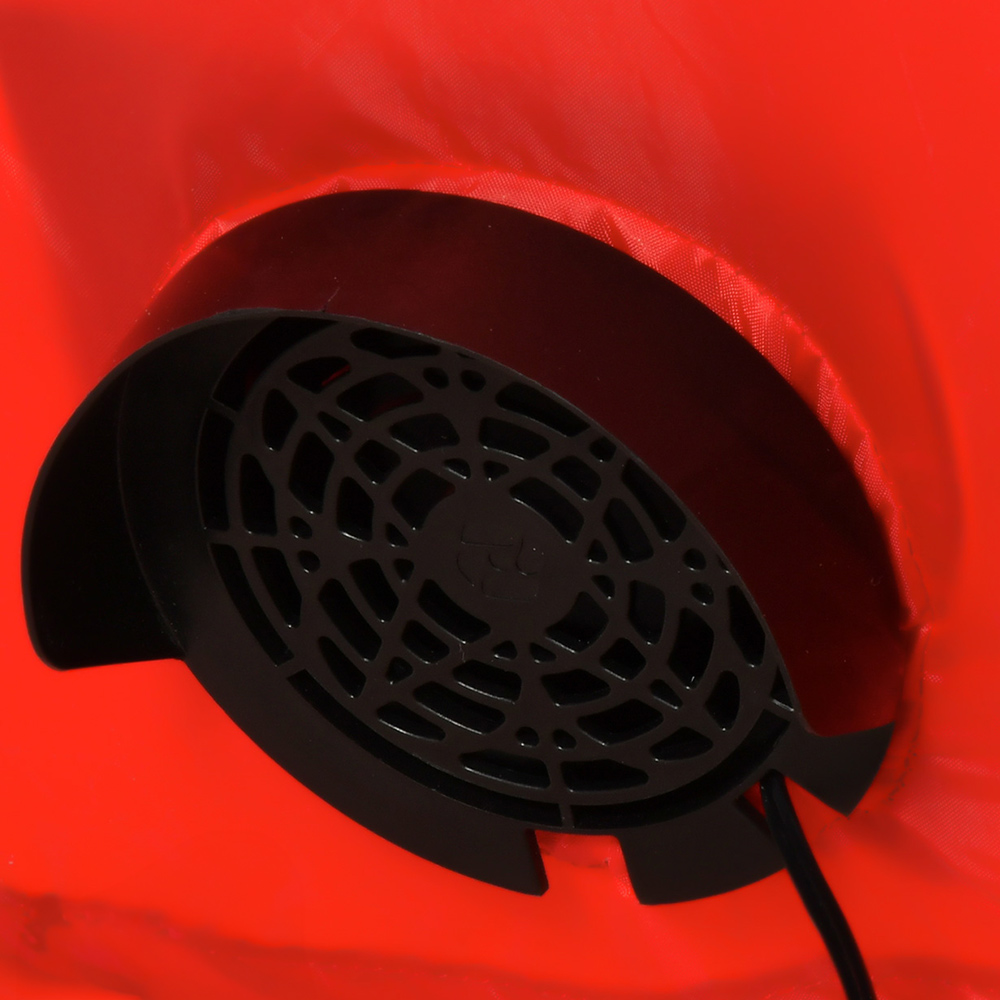 Everglow LED Inflatable Christmas Santa Claus with Snowman on Sleigh Deer 4.2ft Image 6