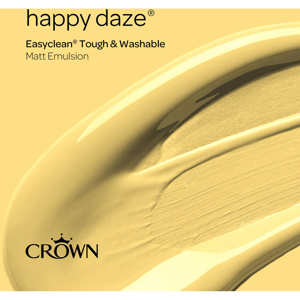 Crown Easyclean Matt Emulsion Paint - Happy Daze Image 8