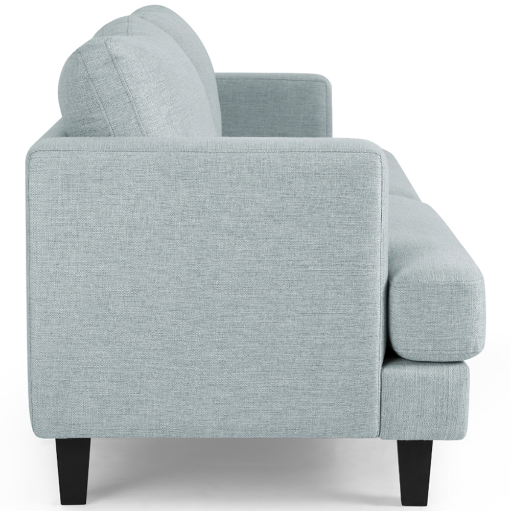 Home Detail Dale 3 Seater Pale Blue Linen Sofa Image 5