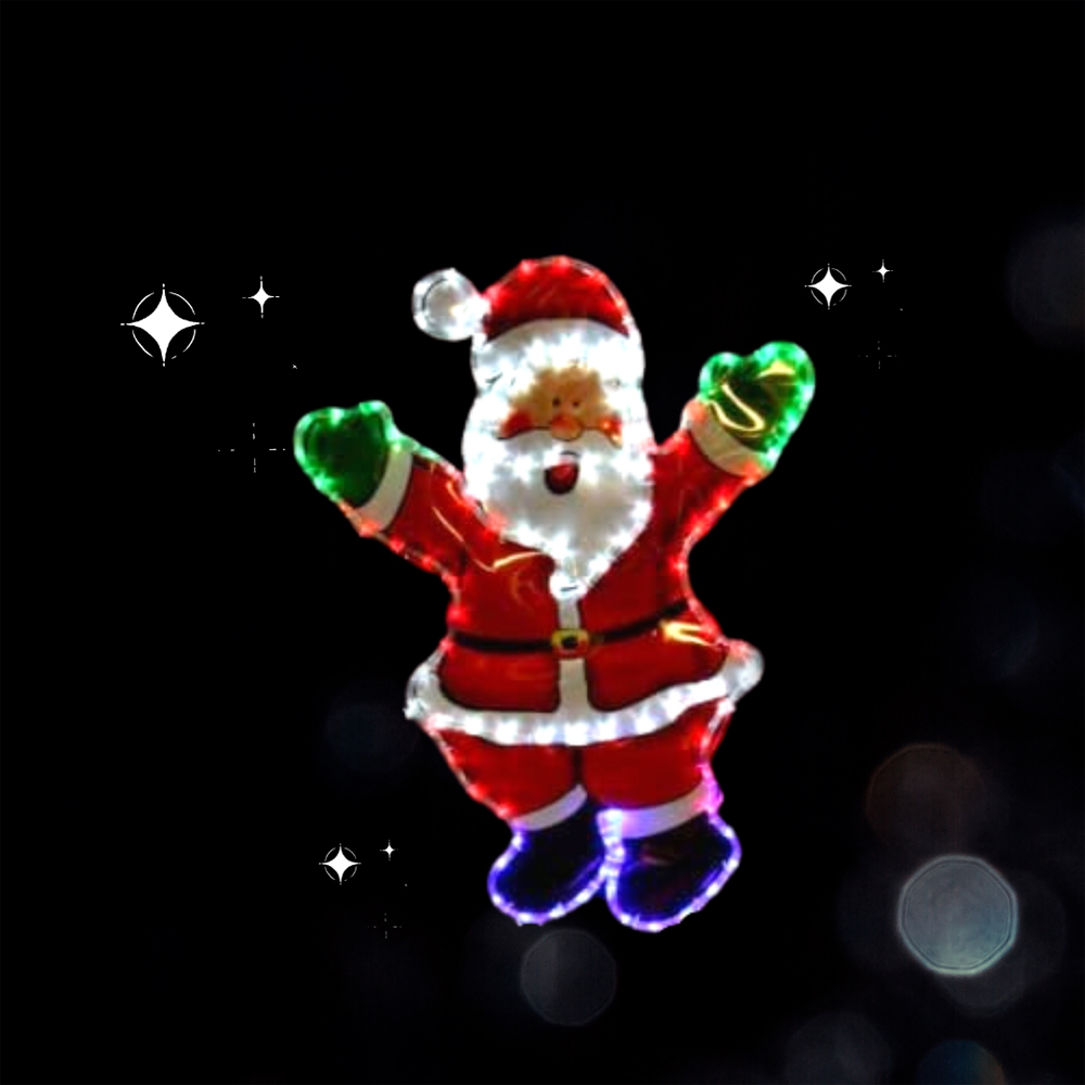Marco Paul Multicolour LED Santa Claus Rope Light Image 3