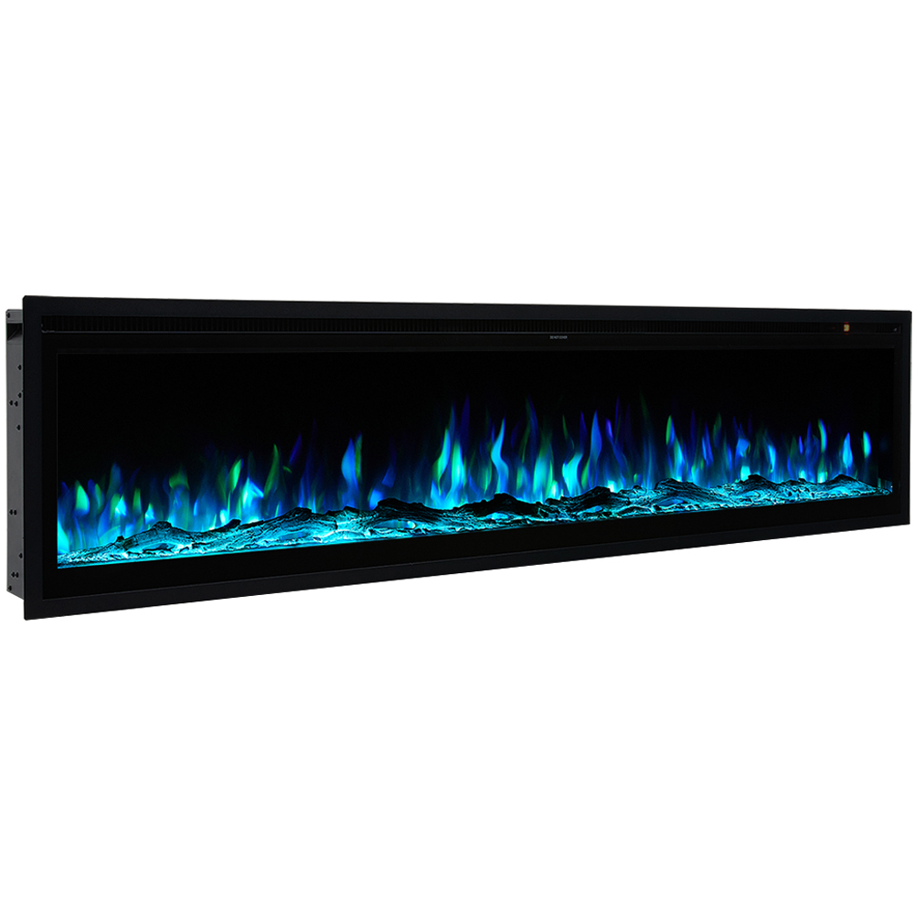 Living and Home Black Electric Fireplace 42 inch Image 6