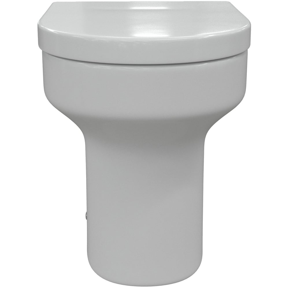 Bathstore Ventura Back to Wall WC and Soft Close Seat with Dual Flush Image 3