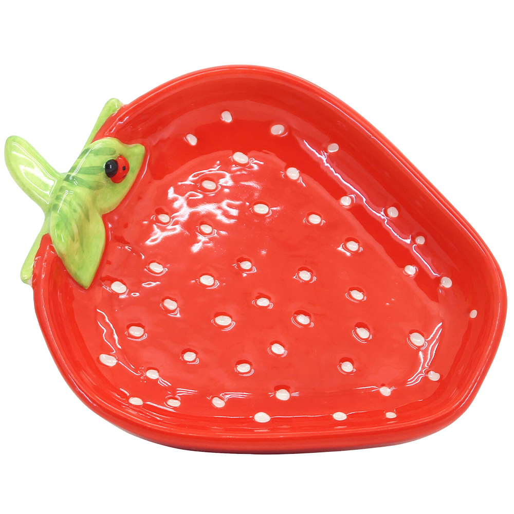 Strawberry Soap Dish Red Image