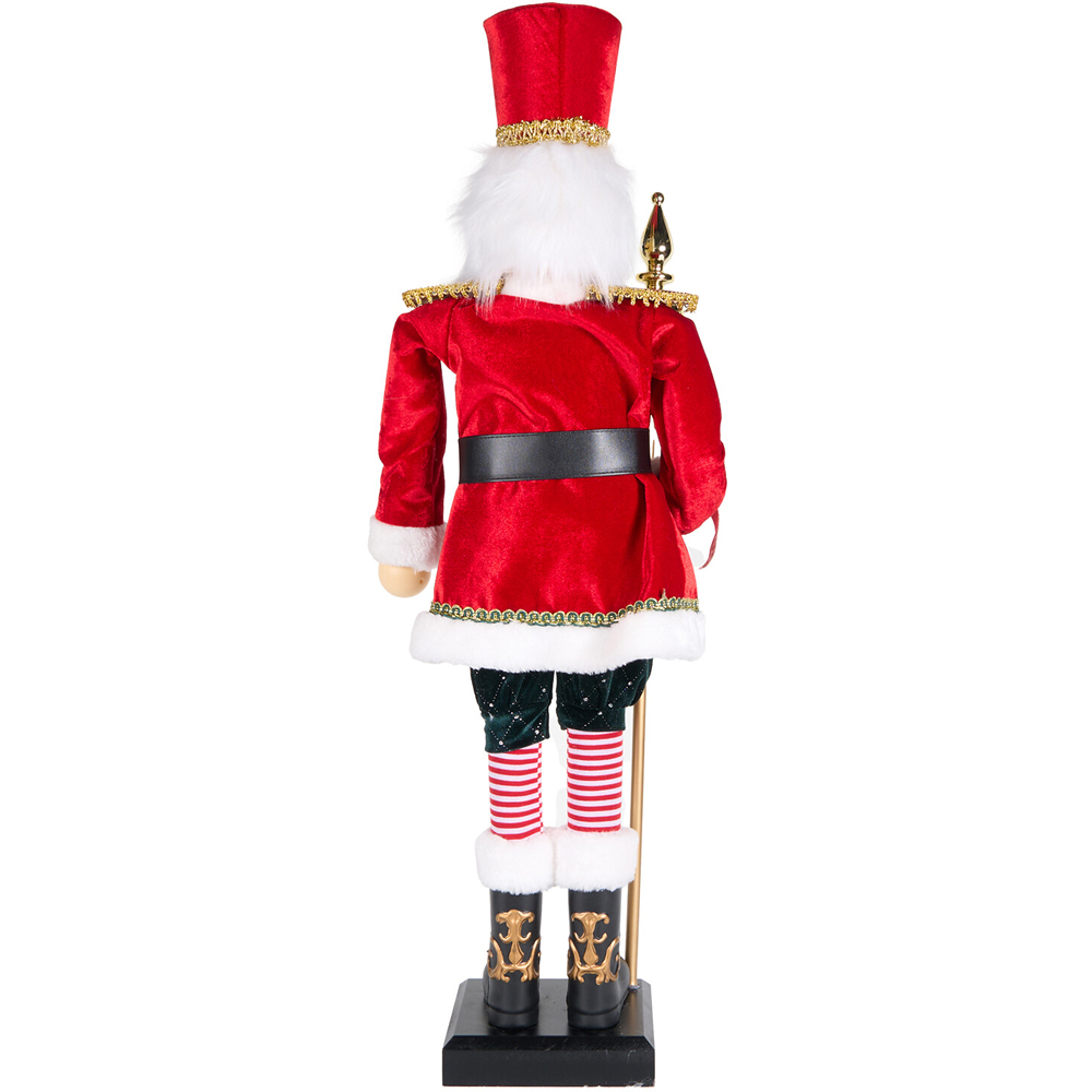 Traditional Standing Nutcracker 90cm - Red Image 3