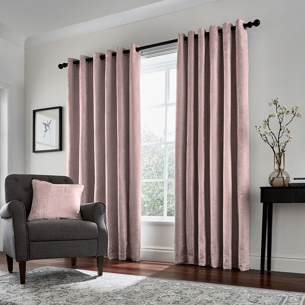 Helena Springfield Roma Lined Rose Eyelet Curtains 228 x 228cm Image 4