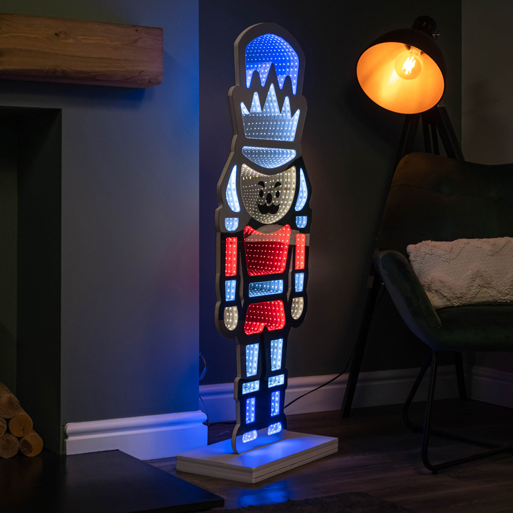 Samuel Alexander Multicolour LED Nutcracker Infinity Light 4ft Image 5
