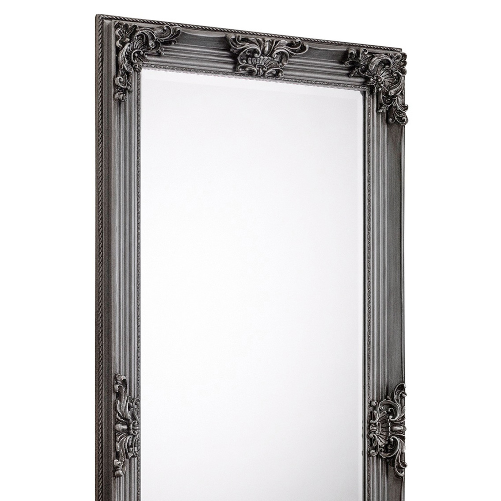 Julian Bowen Rococo Pewter Lean-To Dressing Mirror Image 3