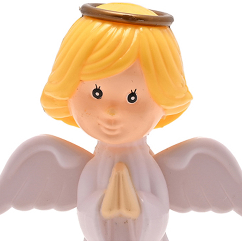 The Seasonal Gift Co. Solar Guardian Angel Bobble Head Image 2