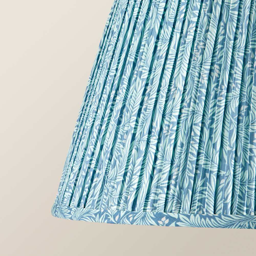 ValueLights Alba Tapered Leaf Pleated Large Ceiling Lamp Shade Image 5