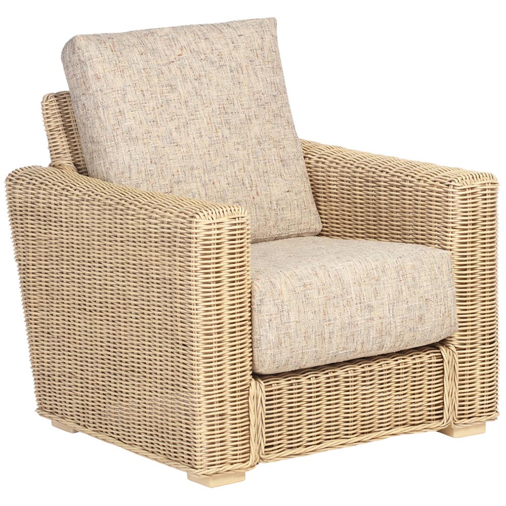 Desser Furniture Burford Natural Rattan and Farrow Chair Image 2