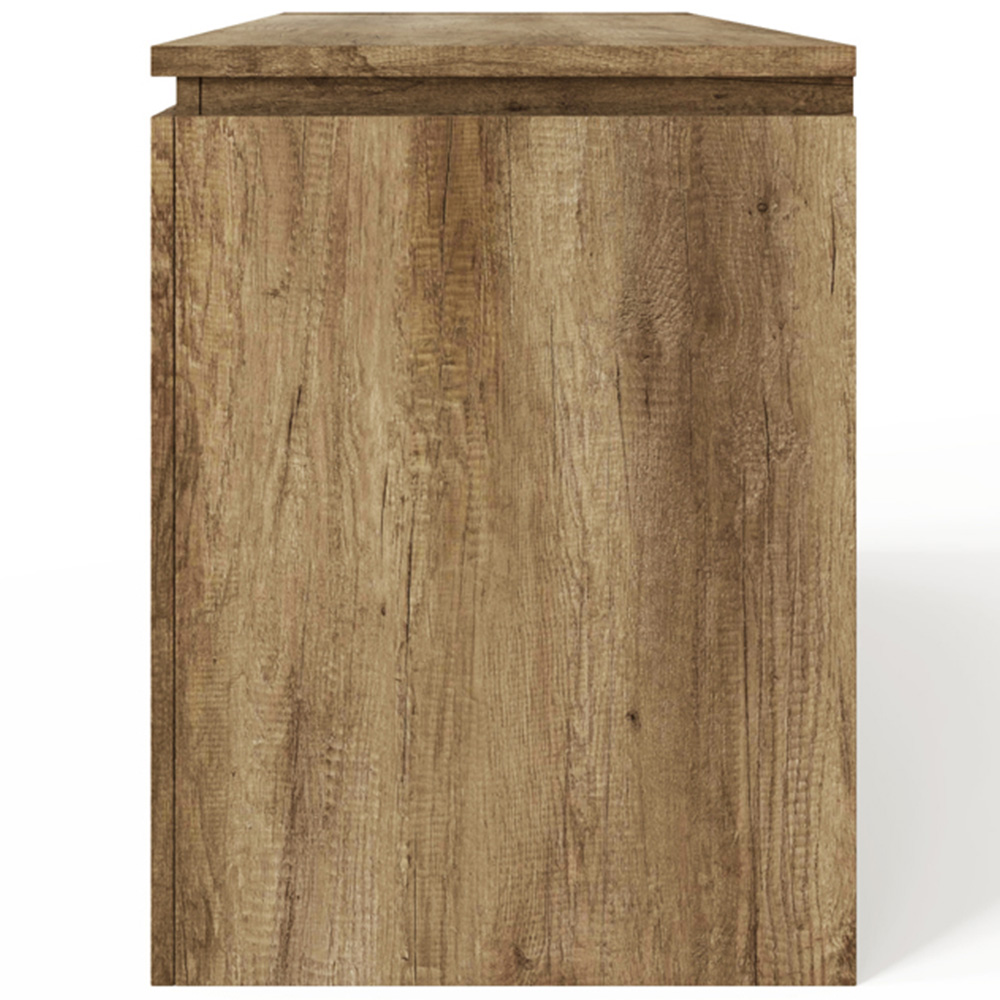 GFW Canyon 2 Door 2 Shelf Oak TV Unit Image 4