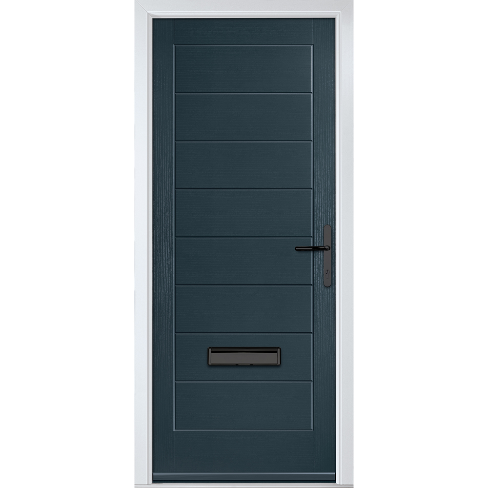 Crystal-Direct Monza Anthracite Grey GRP Left Hand Open Front Door 2090 x 920mm Image 1