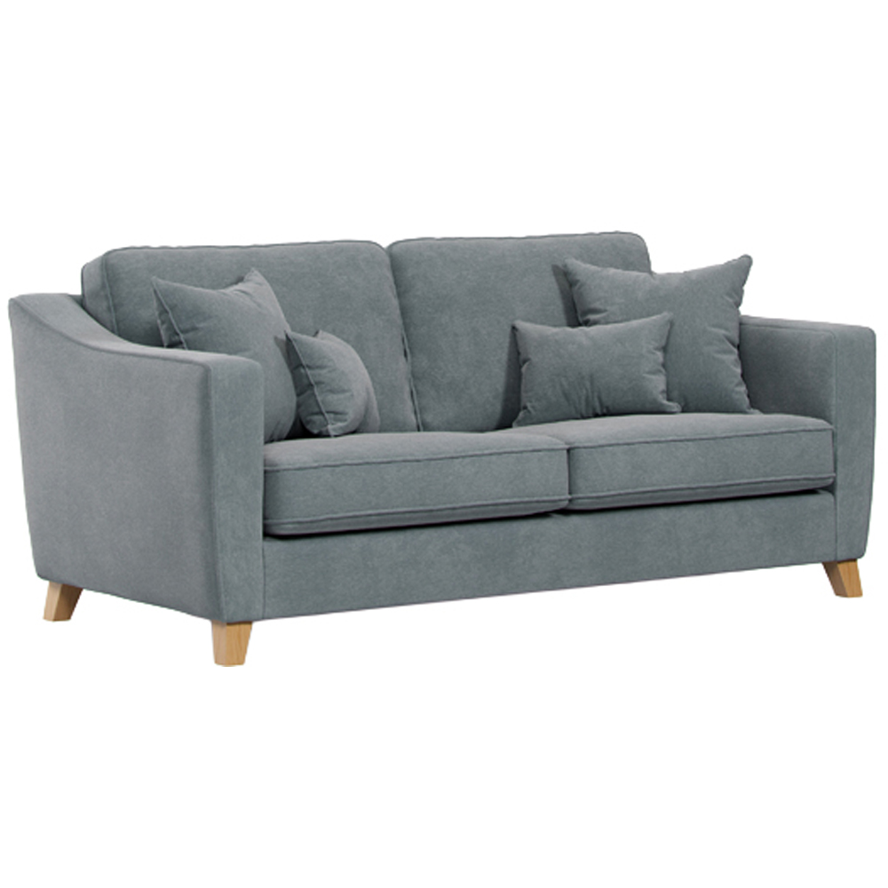 Marlon 2 Seater Medium City Denim Sofa Image 2