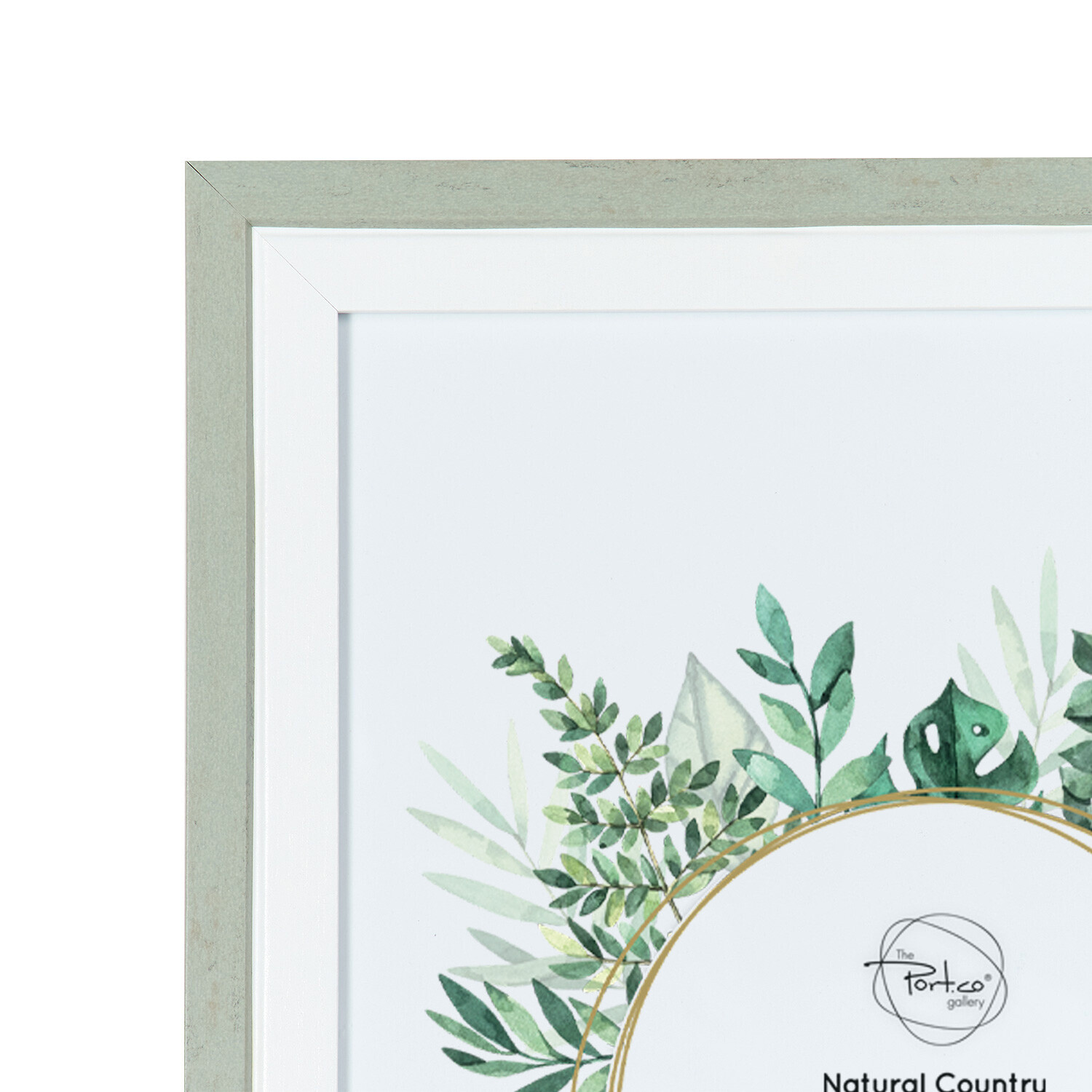 Natural Country Sage Frame - Grey / A4 Image 4