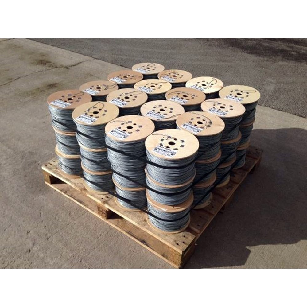 Inspirational Gifting Galvanised Mild Steel Line or Straining Wire Roll 50m x 4mm Image 5