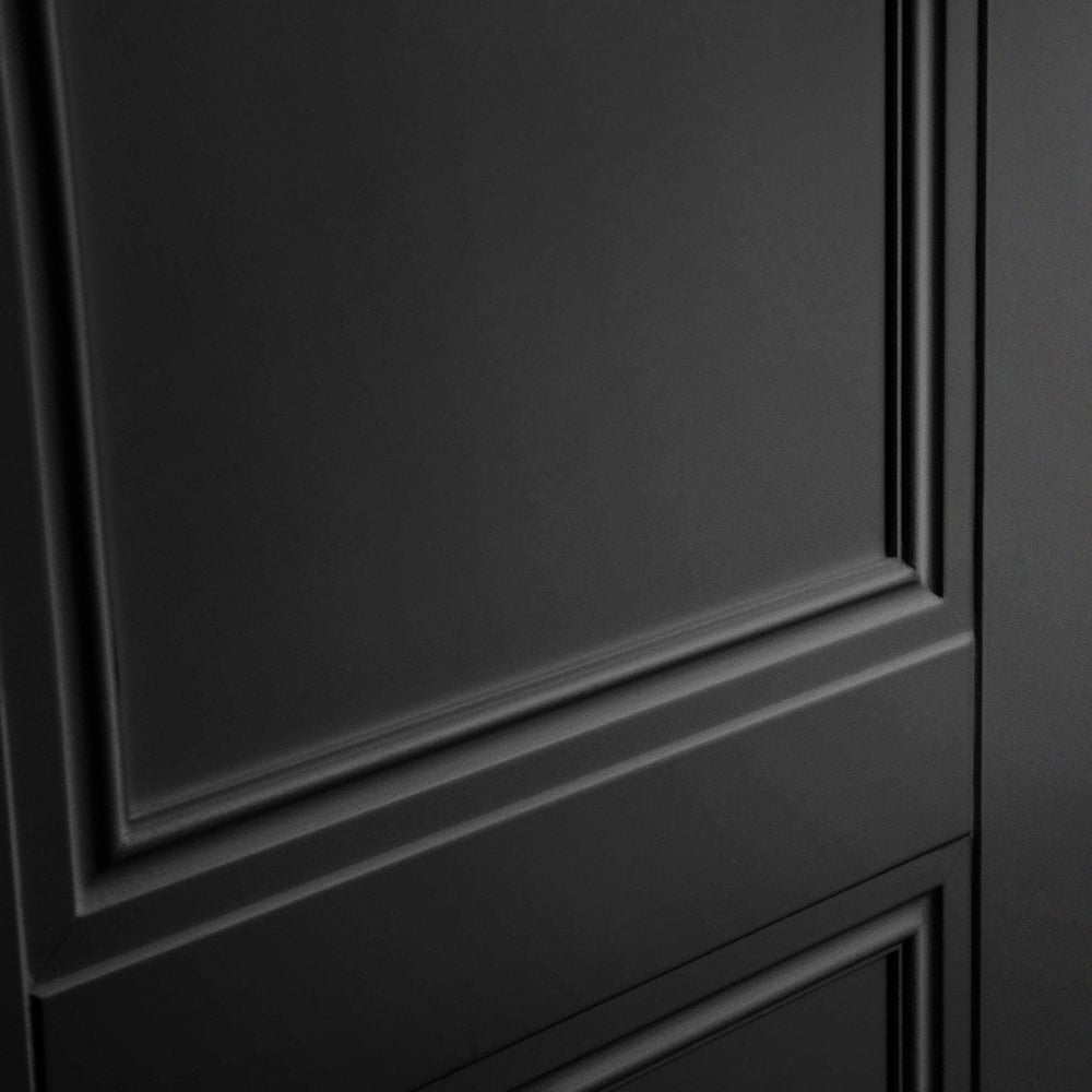 Elegance Ripley Black Fully Finished Internal Door 1981 x 686 x 35mm Image 3