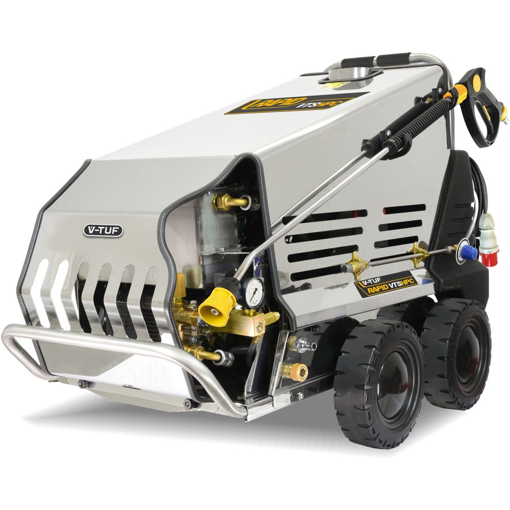 V-TUF RAPID VTS 1520HPC Mobile Hot Pressure Washer 200Bar Image 1