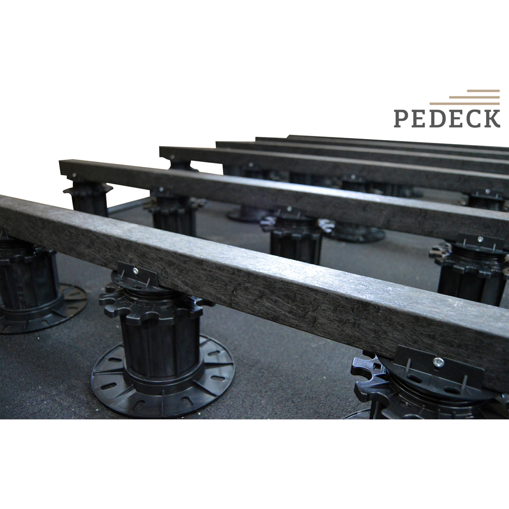 PEDECK PED18-36 Low Profile Raised Deck Support Pedestal 18-36mm 30 Pack Image 4