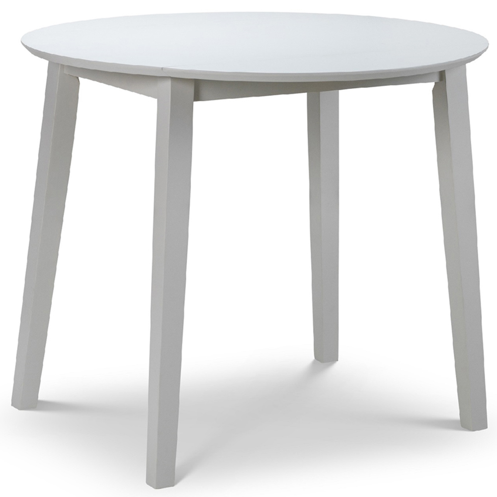 Julian Bowen Coast 4 Seater Grey Dropleaf Table Set Image 5