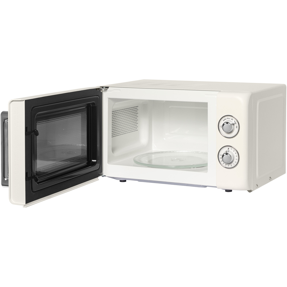 Haden 214607 Retro Ivory 17L Manual Microwave 700W Image 3