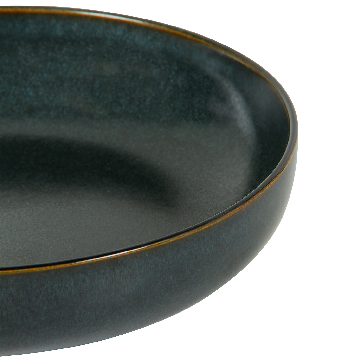 Ayano Reactive Glaze Pasta Bowl - Dark Blue Image 4