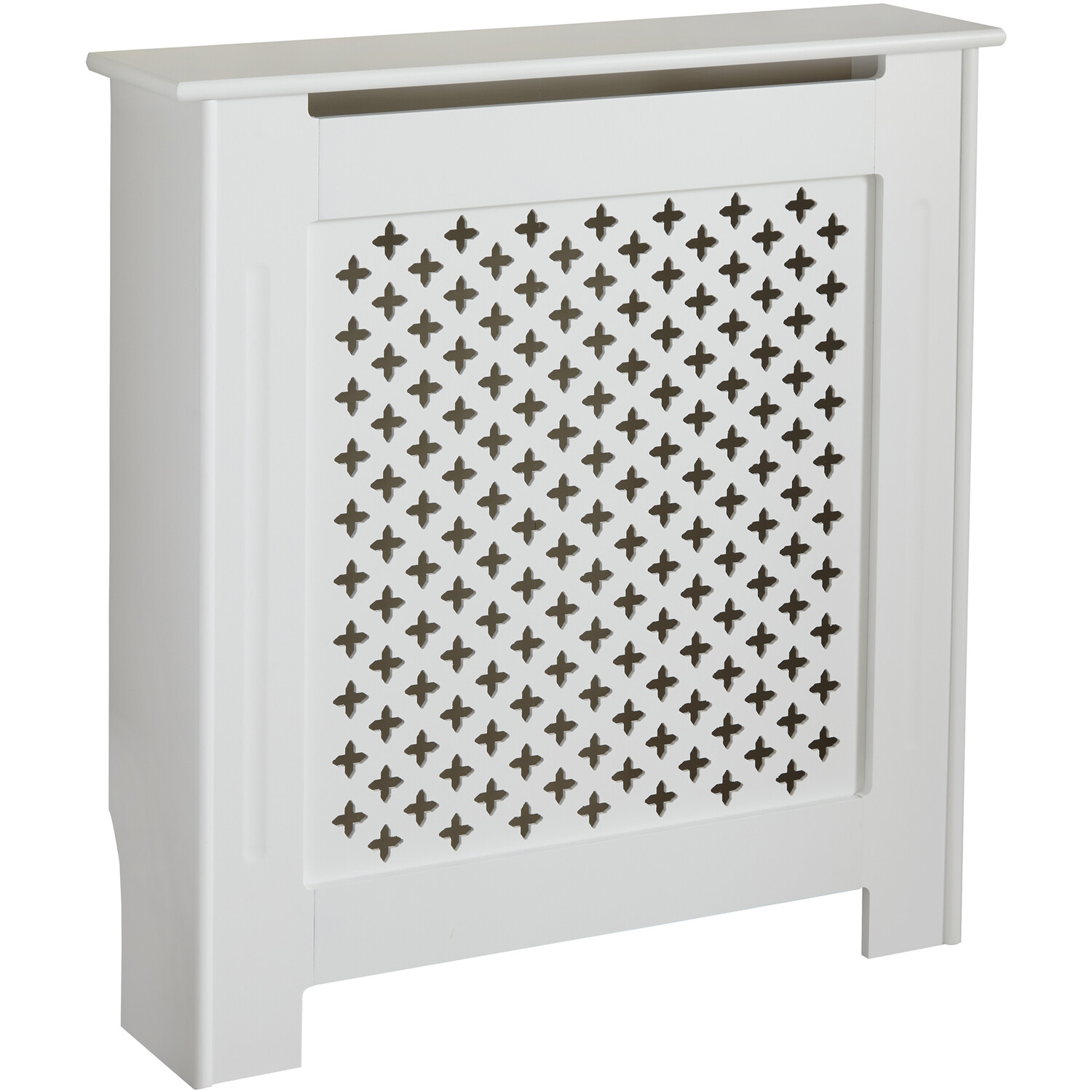 Classic Mini Radiator Cabinet White 78cm Image 4