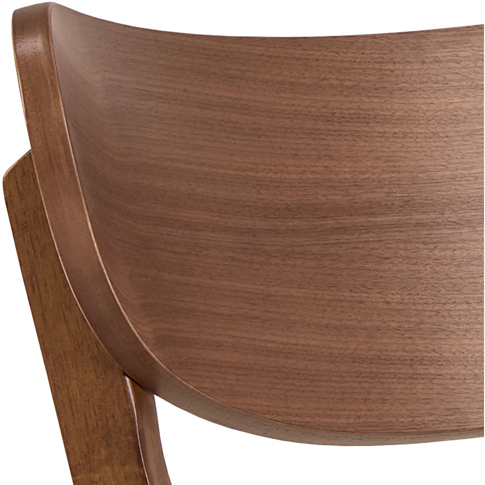 Florence Roxby 4 Seater 105cm Round Dining Table Walnut Image 4