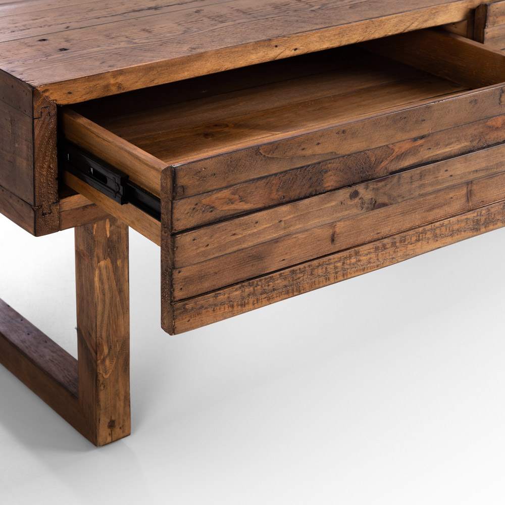 Julian Bowen Woburn 2 Drawer Coffee Table Image 6