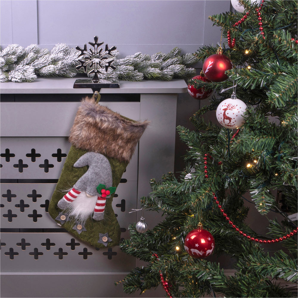 St Helens Green Luxury Gonk Christmas Stocking Image 2