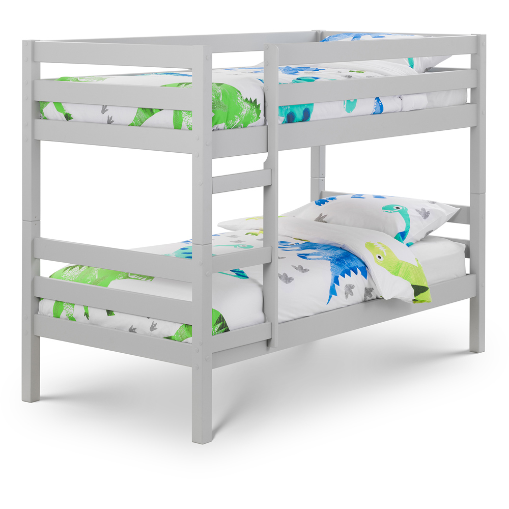 Julian Bowen Camden Dove Grey Bunk Bed Image 2