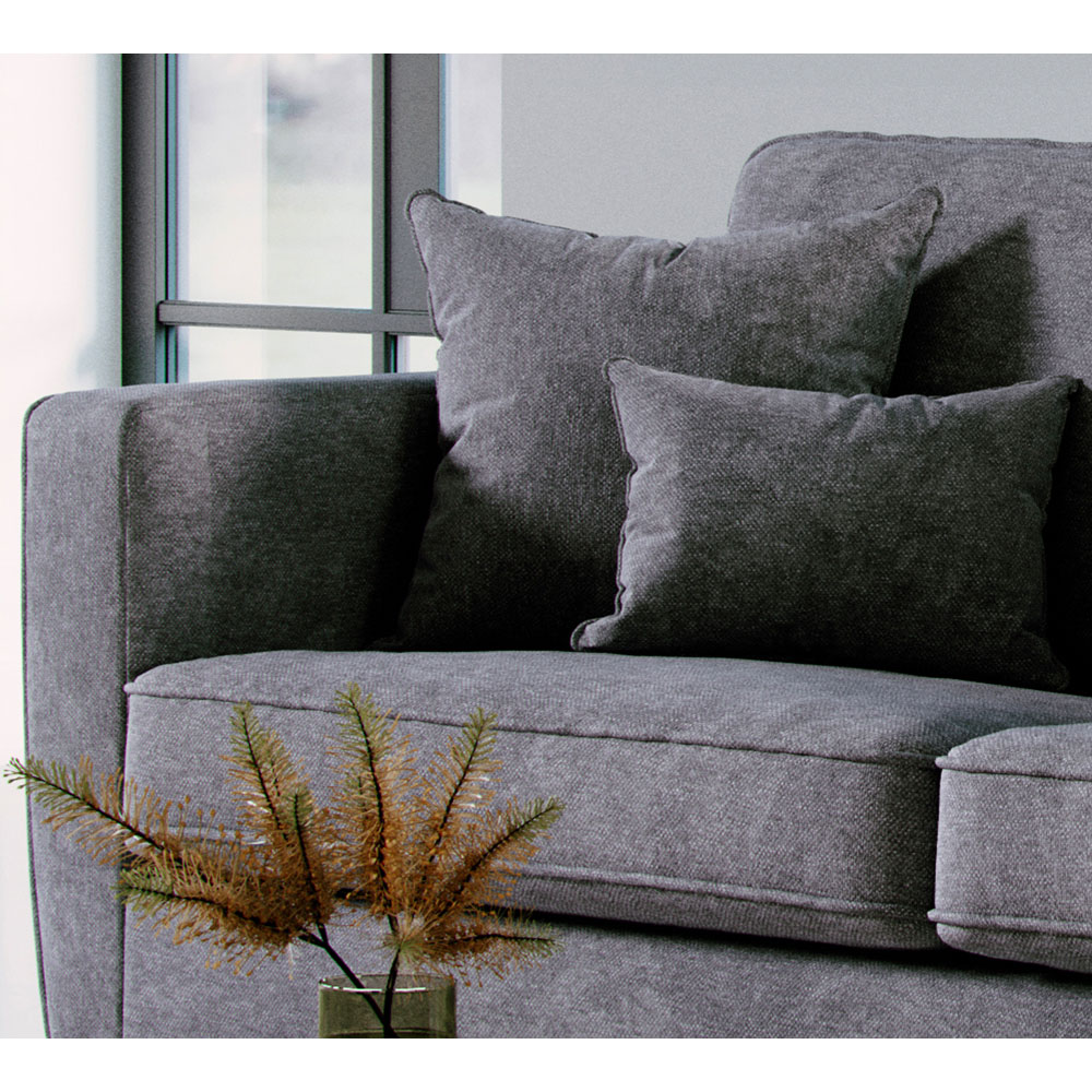 Marlon 3 Seater City Steel Right Hand Corner Sofa Image 2