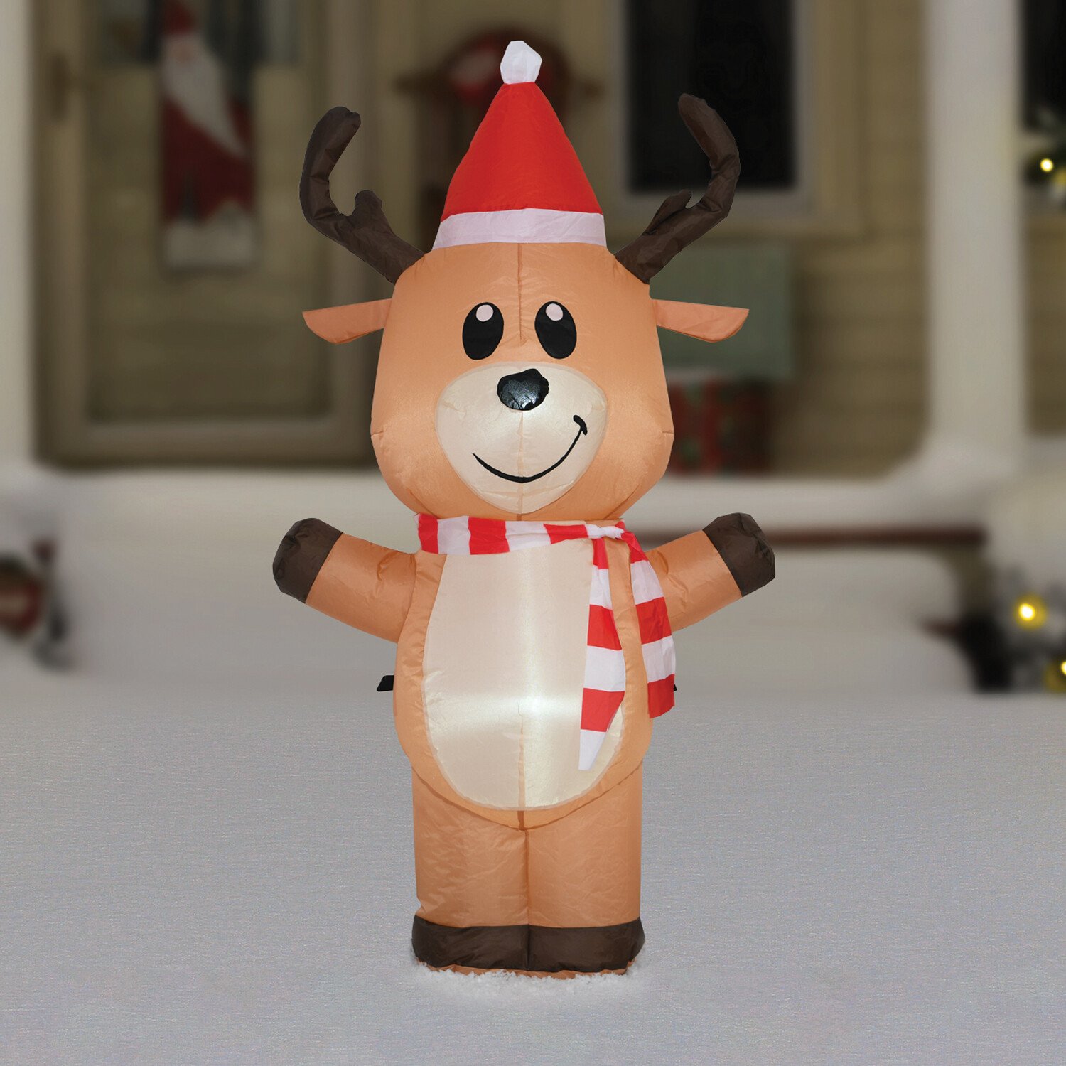 Reindeer Inflatable 3.5ft Image 7