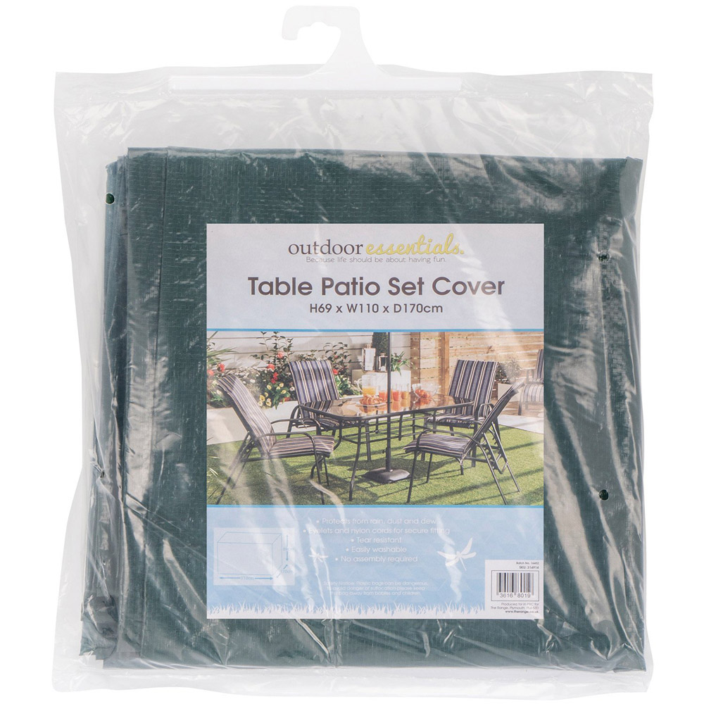 Garden Patio Furniture Cover  Green Image 2