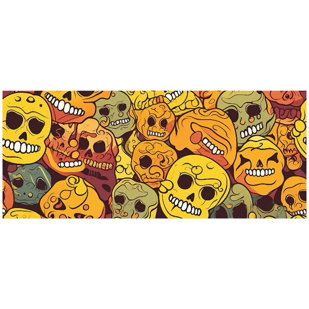 Warren Reed Designer Autumnal Skulls Bathroom Splashback 25 x 60cm Image 2