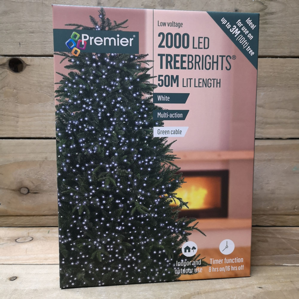 Samuel Alexander Treebrights 2000 Cool White LED String Light 50m Image 8