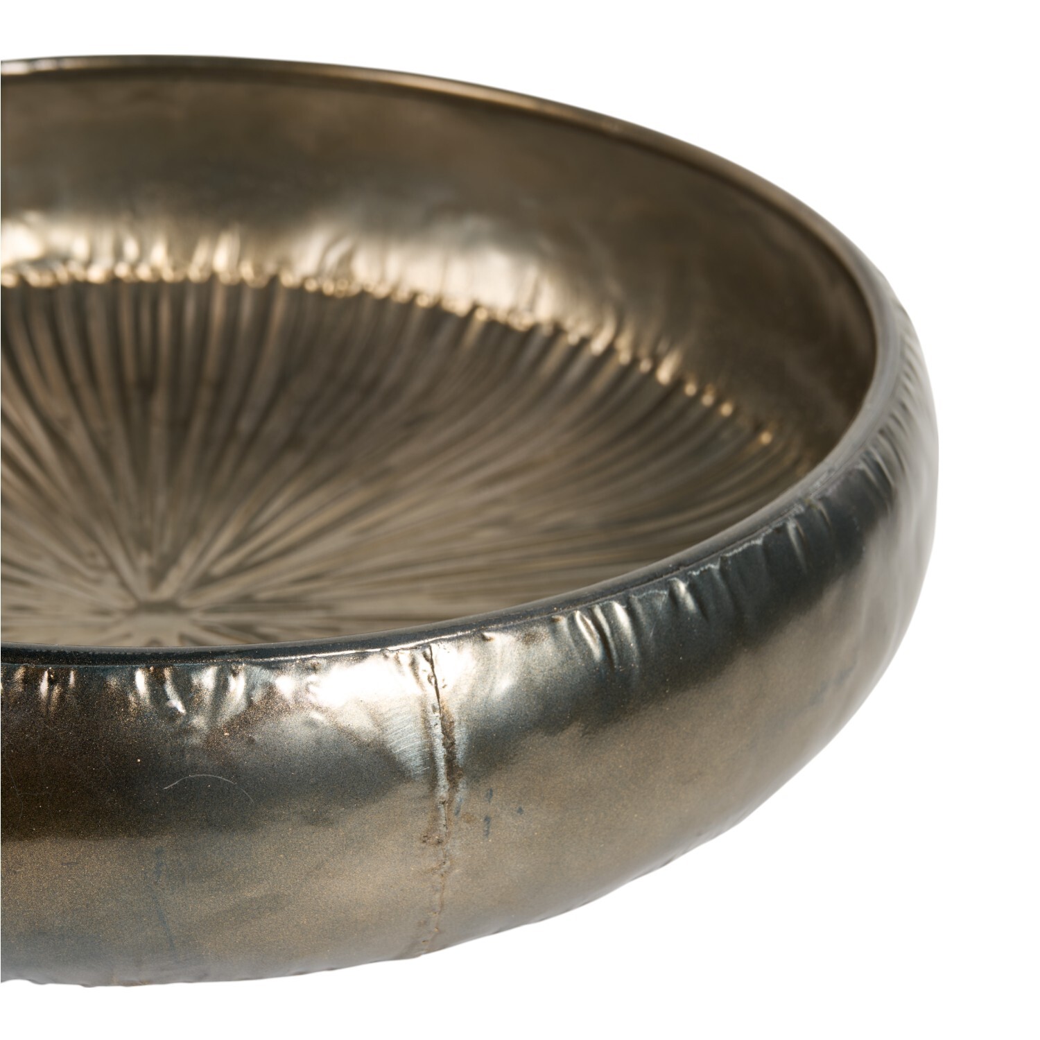 Celeste Large Display Bowl Dark Brass Image 5