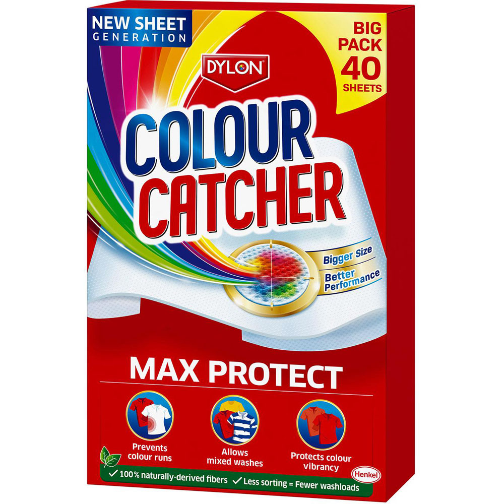 Dylon Colour Catcher Max Protect Laundry Sheet 240 Pack Image 2