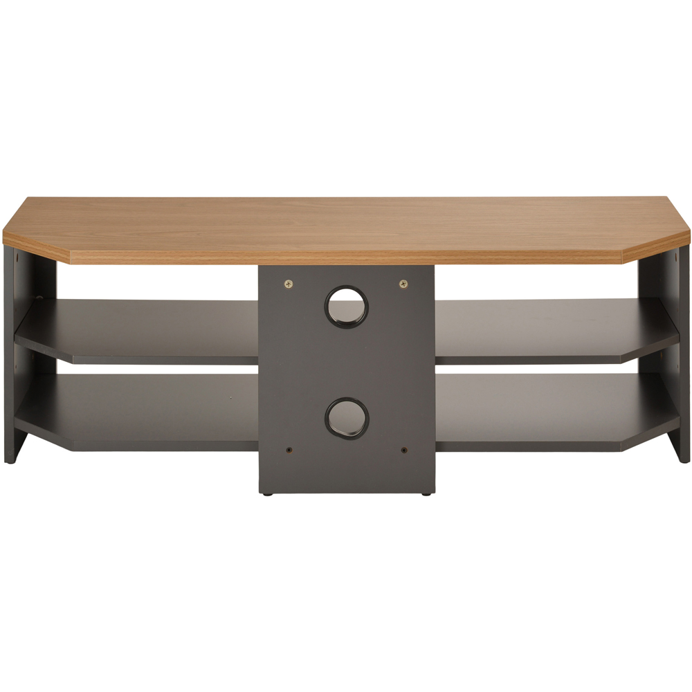 TTAP Memphis 2 Shelf Grey TV Stand Image 5