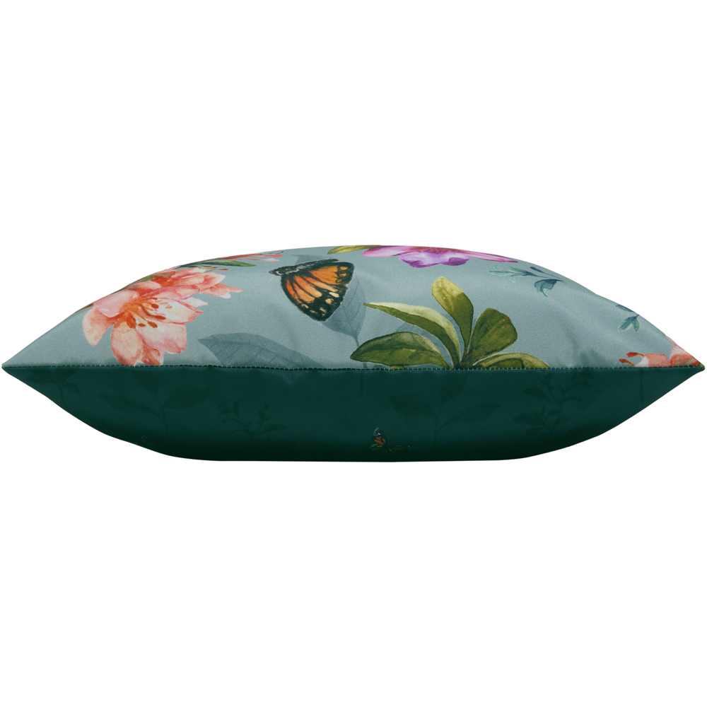 Evans Lichfield Duck Egg Butterflies Polyester Cushion Image 3