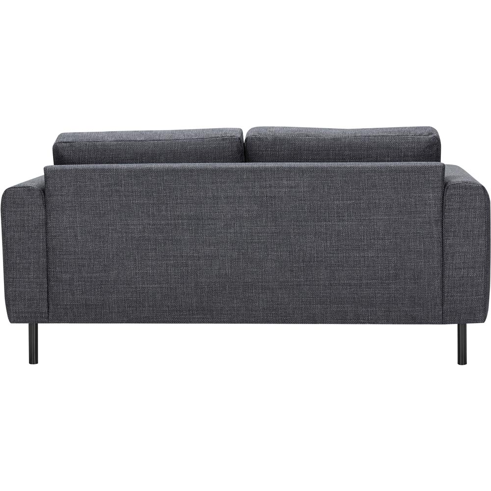 Florence Omaha 2 Seater Dark Grey Basel Fabric Sofa Image 5
