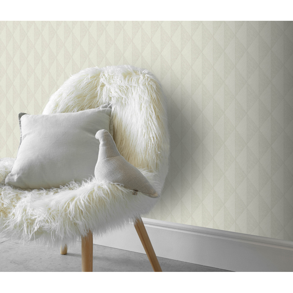 Erismann Woven Whisper Light Taupe Vinyl Wallpaper Image 2